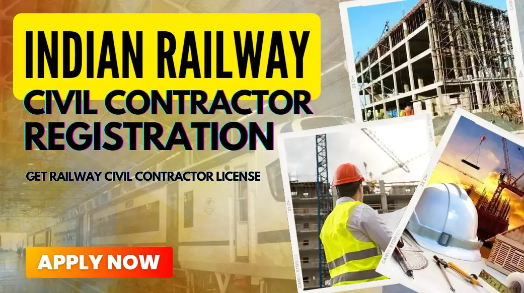 Indian Railways Ciivl Contractor Registration