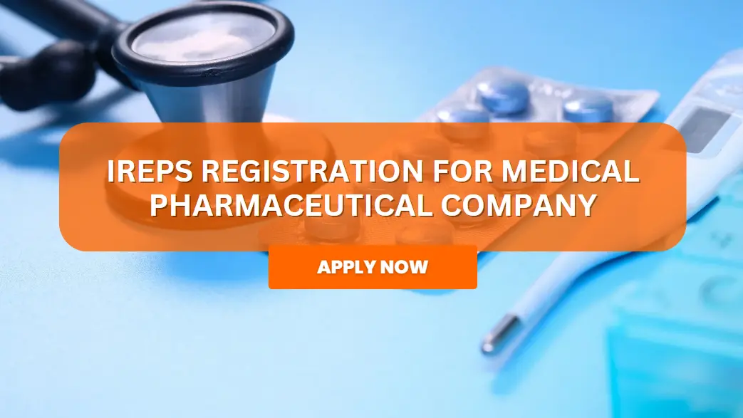 IREPS Registration for Medical Pharmaceutical Company