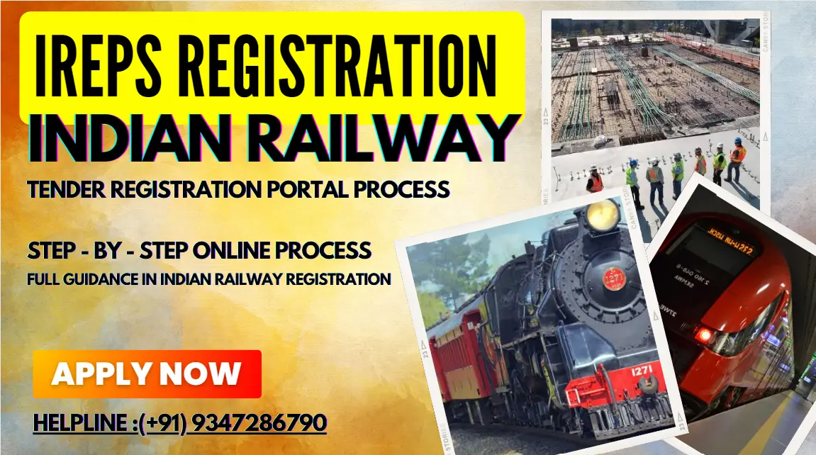 IREPS Registration Indian Railway Contractor Vendor Registration